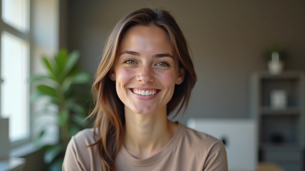 Estudante confiante falando inglês